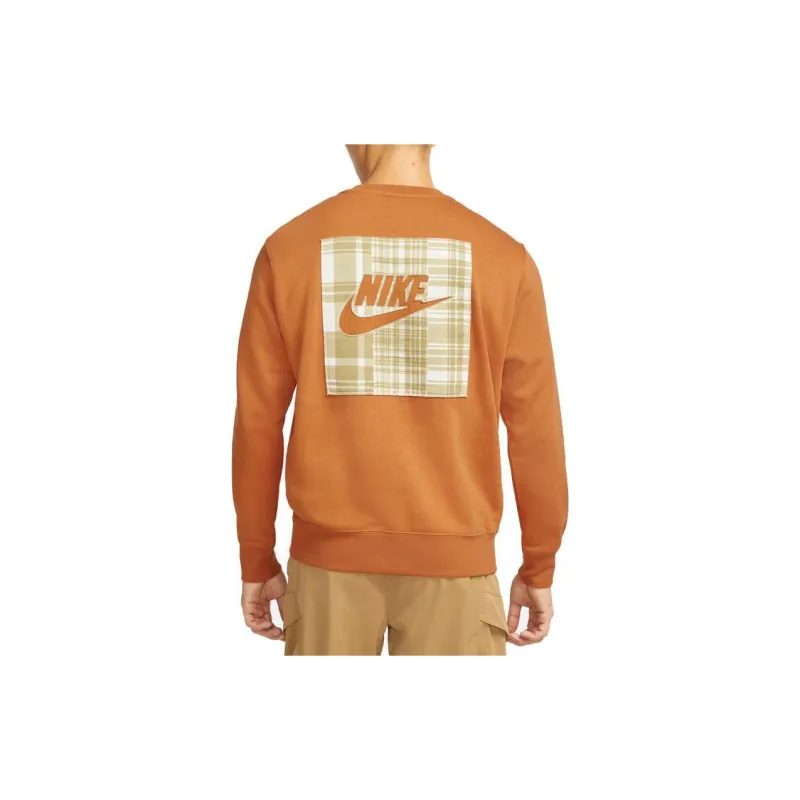 Nike Sweatshirts Men Orange-3