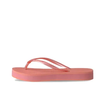 Havaianas Slim Abrasion-Resistant Flip Flops Women's Rose Red