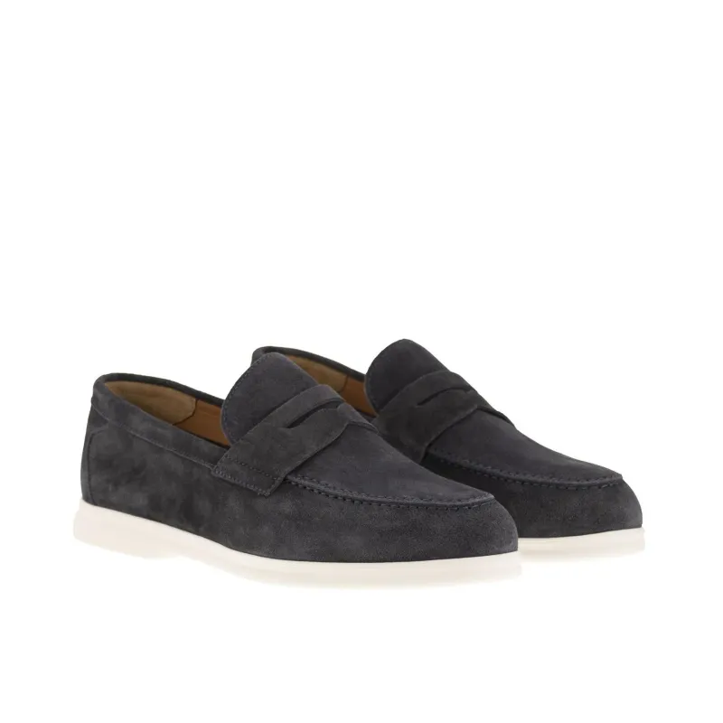 DOUCAL'S Penny Moccasin Shoes-2