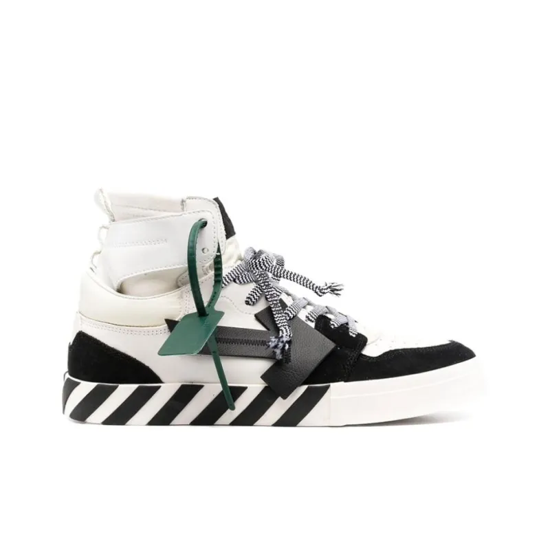 OFF WHITE Vulc High White Black-1