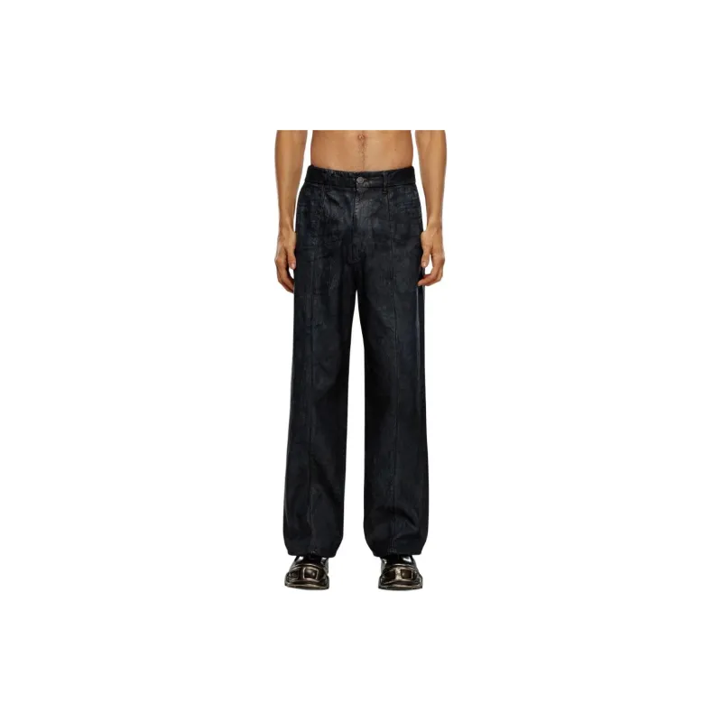 DIESEL D Chino Work Coated Low Rise Jeans-3