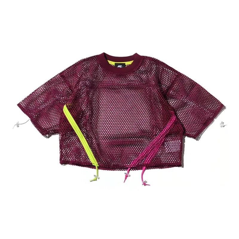 Nike T-Shirt Women's Bordeaux Burgundy-1