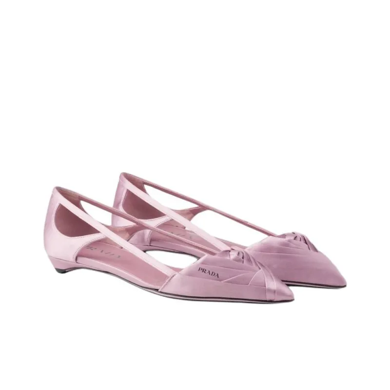 PRADA Casual Single Shoes Women's Pink-2