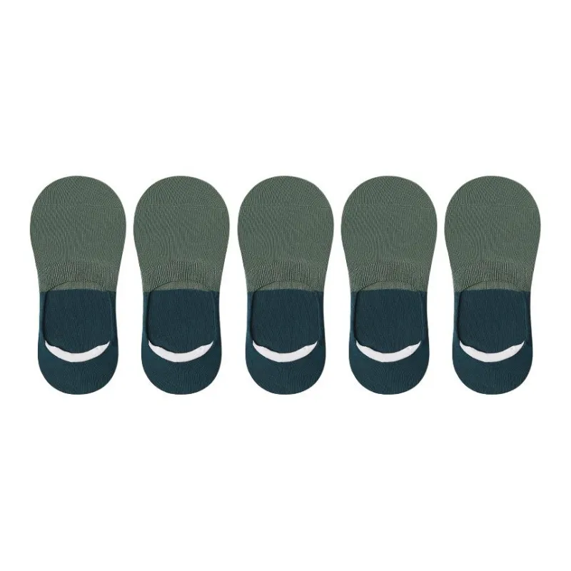 ROBINHOOD No Show Socks Men's 5 Pack-14