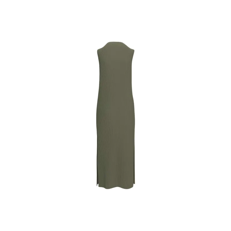ARITZIA Babaton Optimize Dress Sleeveless Dress Women's Army Green/Army Green-1