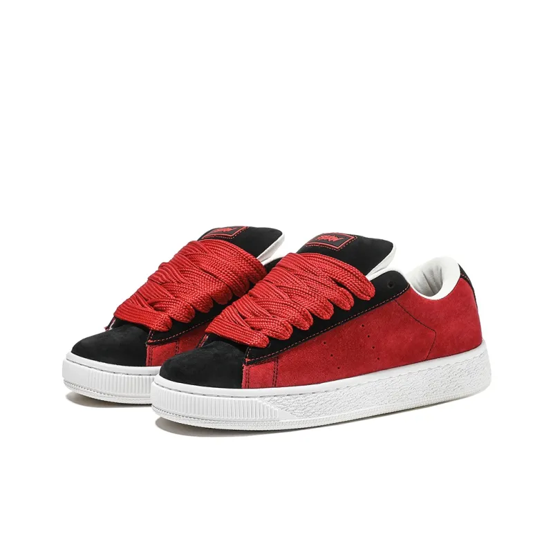 FERW Berry Bubbles Coverage Anti-Slip And Wear-Resistant Breathable Low-Top Skateboard Shoes Unisex-1