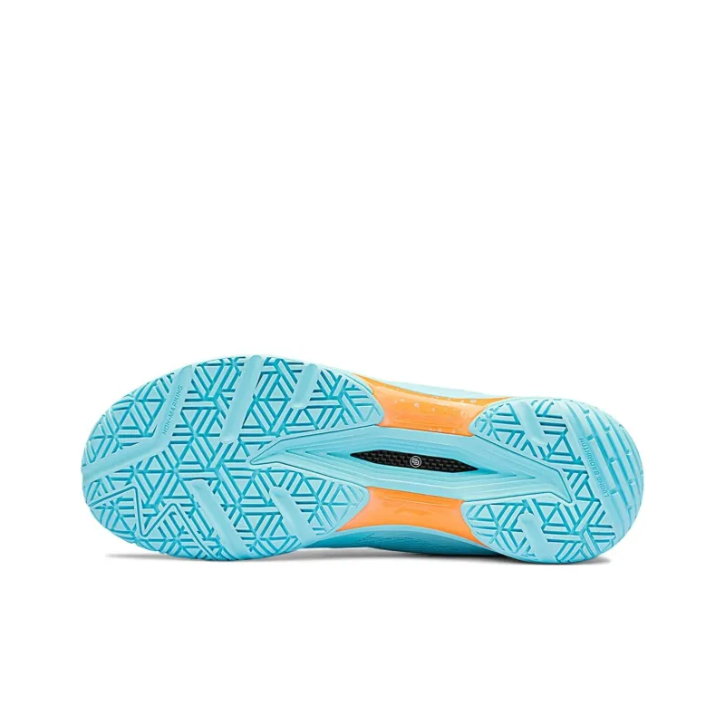 LiNing Anti-Slip Wear-Resistant Low-Top Badminton Shoes Unisex Blue-3