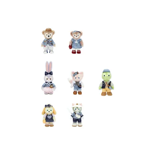 Disney Duffy And Friends 2024 Duffy Western Style Paradise Dolls Plush Doll 21cm Height