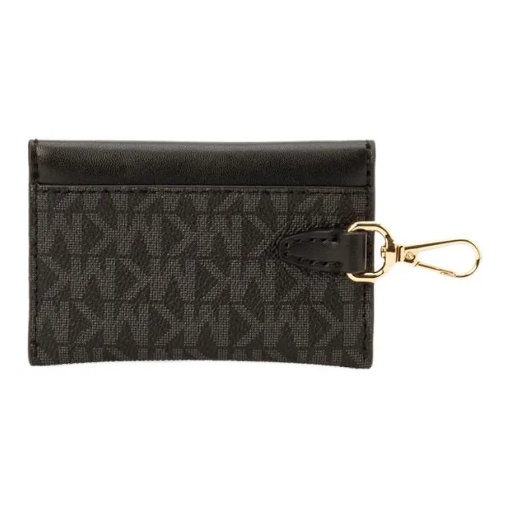 MICHAEL KORS Cow Leather Crossbody One Shoulder Handbag Small Size Women's Black-4
