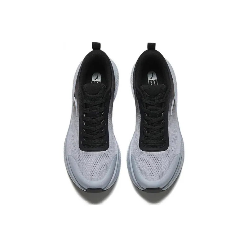 Anta Variety Training Collection Cushioned Wear Resistant Lightweight Low Top Training Shoes Men's Gray Black-2