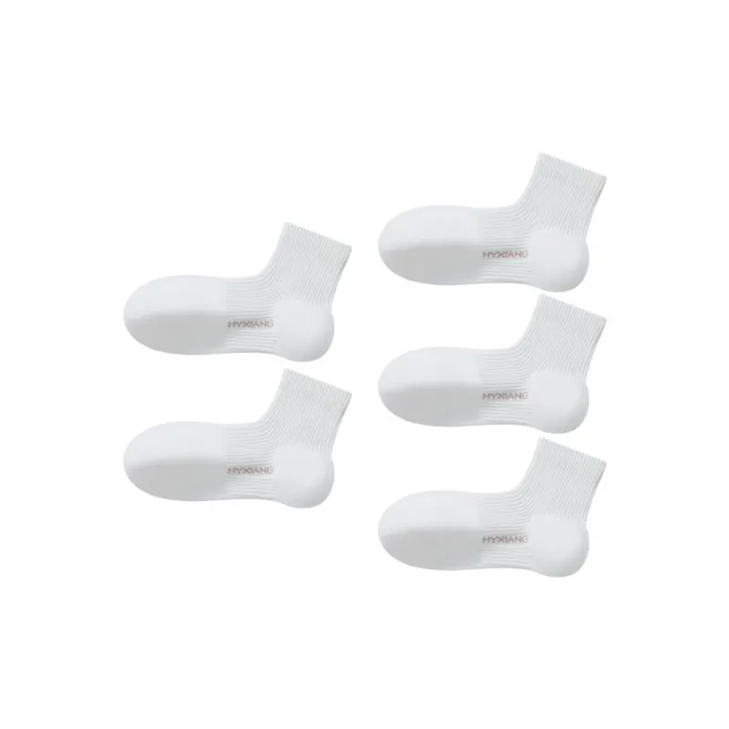 H YXIANG Ankle Socks Women's 5 Pack-0