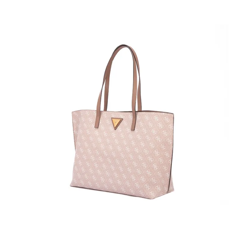 GUESS PU Combo Bag Tote Bag Shopping Bag Crossbody Bag Shoulder Bag Regular Women's Cherry Blossom Pink-3