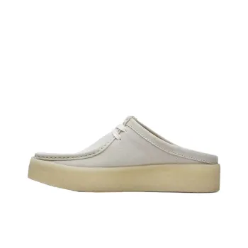 Clarks Wrap-toe Slippers Men's White
