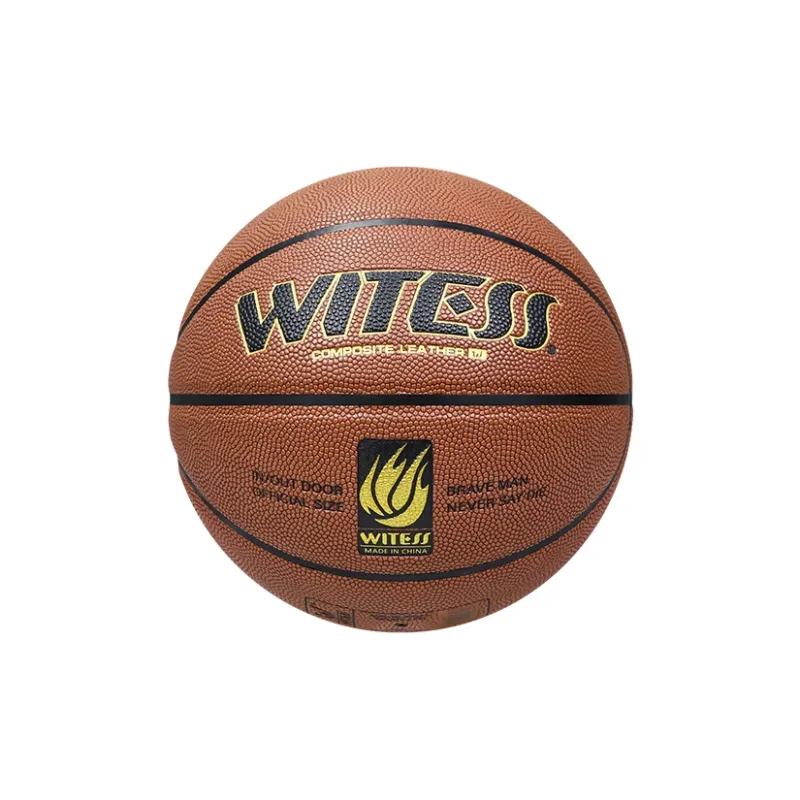 WITESS Synthetic Leather Basketball Size 7 Indoor Outdoor Universal Unisex-1