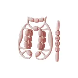 [18-Roll Massage Full Body 2-Piece Set]-Monet Pink