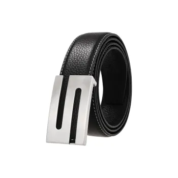 Yalu Preferred Top Grain Cow Leather Belts Men's 3.5CM