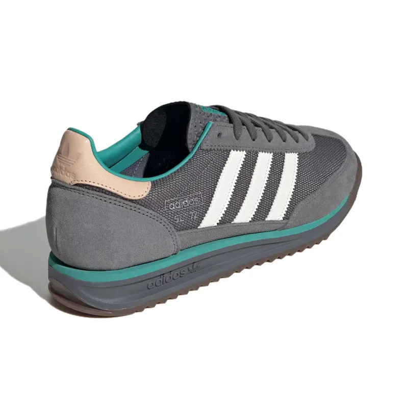 Adidas Originals SL 72 RS Anti Slip Wear Resistant Low Top Casual Shoes Unisex Gray-3