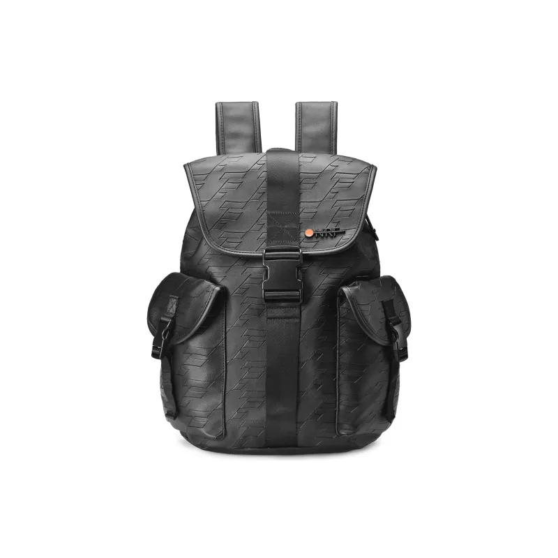 ONRF PVC Backpack Large Size Unisex Black-11