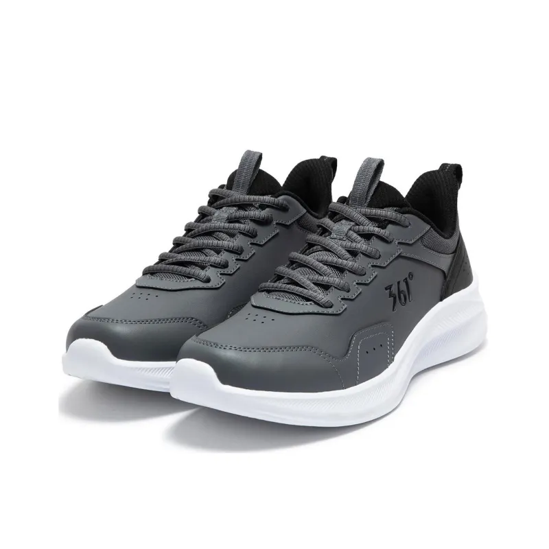 361° Blade 2.0 Cushioned Slip Resistant Low Top Casual Running Shoes Men's Black Gray Color-2