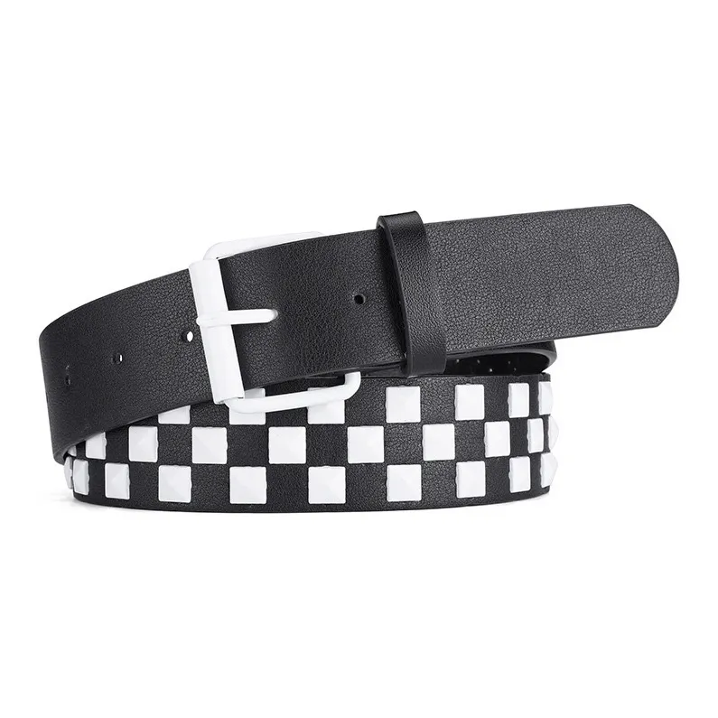 JONNY MOORE Alloy Leather Belts Women's 3.8cm-2