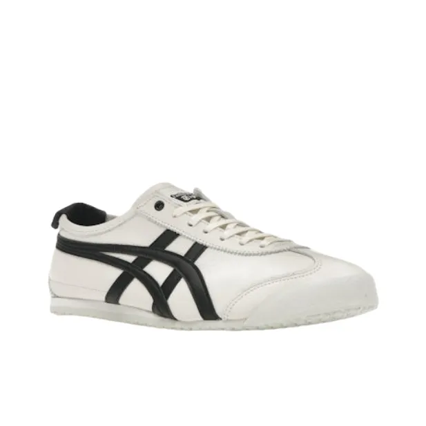 Onitsuka Tiger MEXICO 66 Anti Slip Wear Resistant Low Top Casual Shoes Unisex Black White-1
