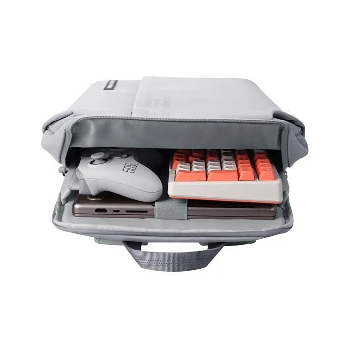 ThundeRobot PU Laptop Bag Regular Unisex White-4