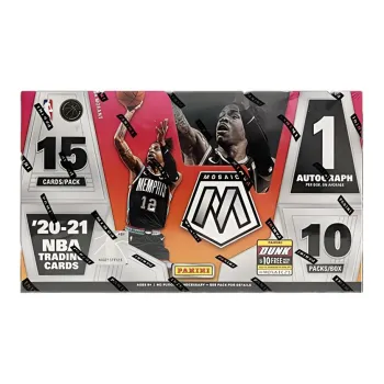PANINI NBA Star Character 20 21 Mosaic Trading Cards Sports Cards 1 Box Included