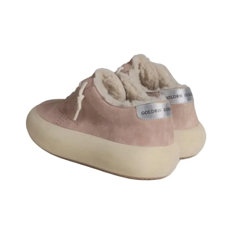 Golden Goose Space Star Low Top Skateboard Shoes Women's Pink-3