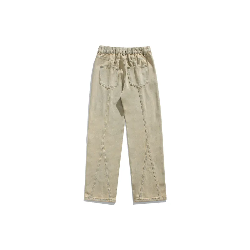 TONYKRZ Jeans Unisex Yellow Mud-2