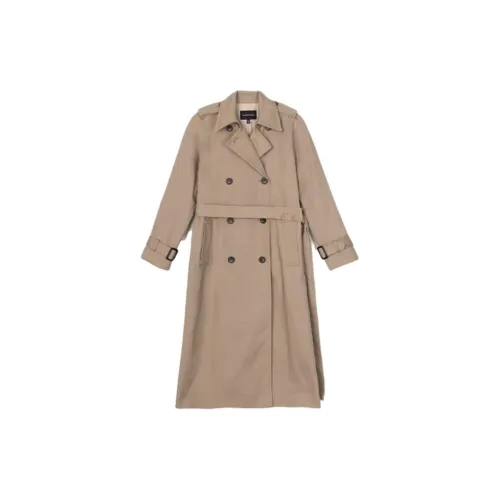 CLUB MONACO Trench Coats Women's Khaki