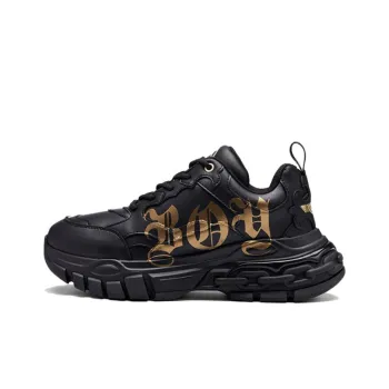 Boy London Low Top Chunky Sneakers Unisex Black