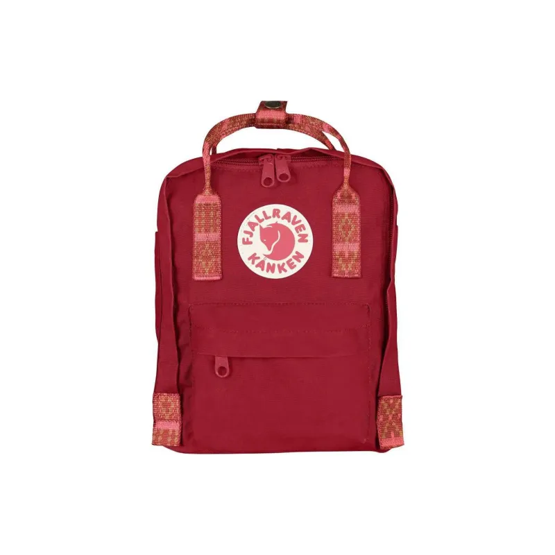Fjallraven Vinylon Backpack Mini Unisex Deep Red-0