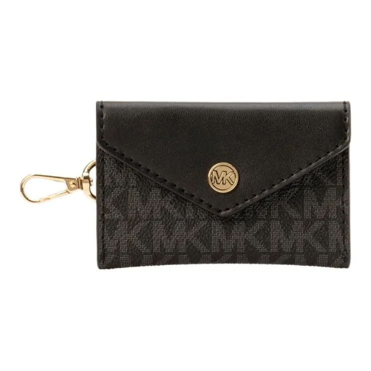 MICHAEL KORS Cow Leather Crossbody One Shoulder Handbag Small Size Women's Black-3