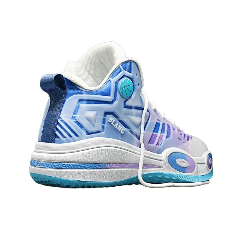 MUSNODO Cushioning, Slip Resistant, And Abrasion Resistant Mid Top Basketball Shoes Unisex-3