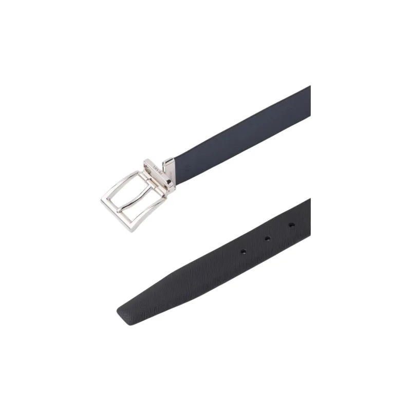 PRADA Logo Detailed Reversible Buckle Belt-1