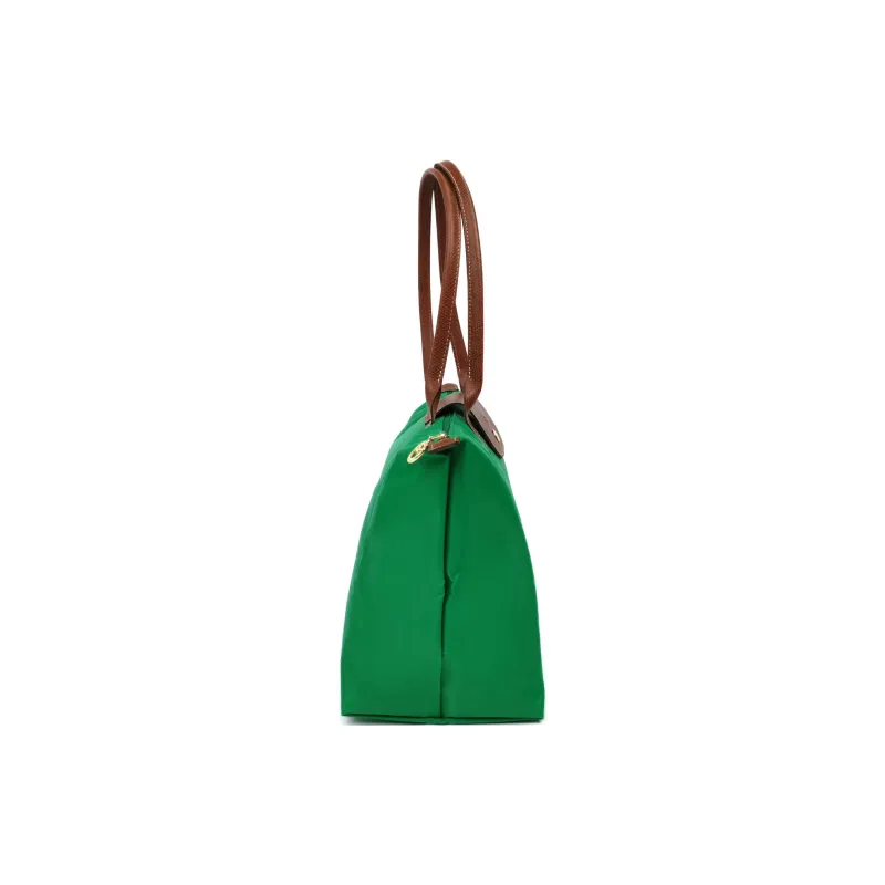 LONGCHAMP Recycled Canvas Dumpling Bag Handbags Women's Emerald Green-2