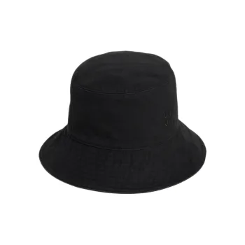 MIU MIU Gabardine Bucket Hats Unisex Black