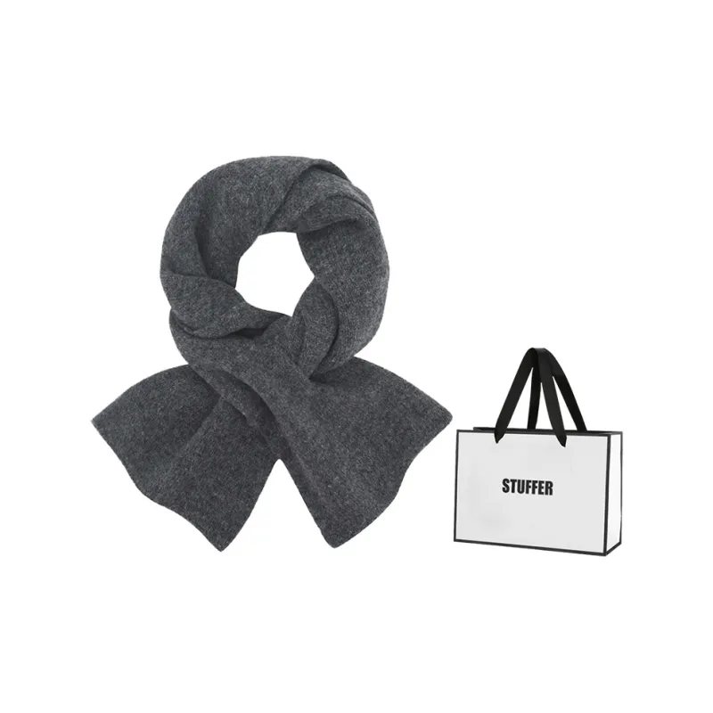 STUFFER 100% Pure Wool Knit Scarves Unisex-8
