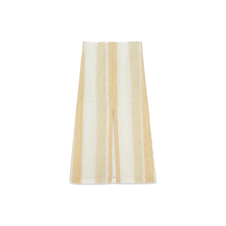 IMMI Casual Long Skirt Women's Camel-1