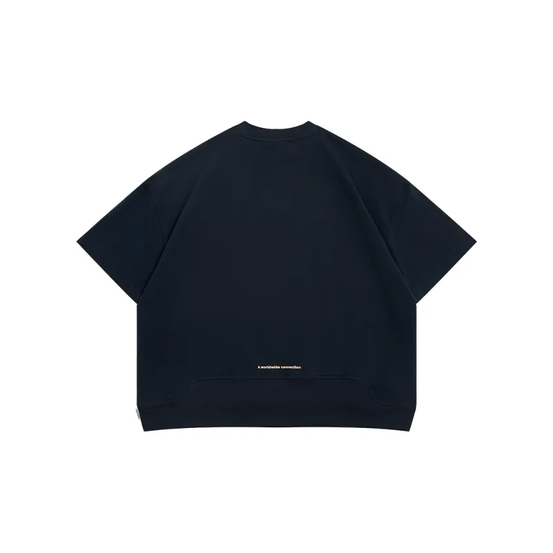 Tシャツ・カットソー NAVY COTTON T-SHIRT XXZXX T-Shirts Unisex - POIZON