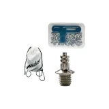 White Backpack+Boxed Steel Flathead Nails (34 Pcs+Nail Pullers)