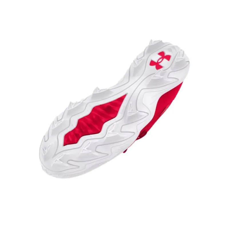 Under Armour Harper Slip Resistant, Abrasion Resistant, Breathable Mid Top Training Shoes Men's Red-4