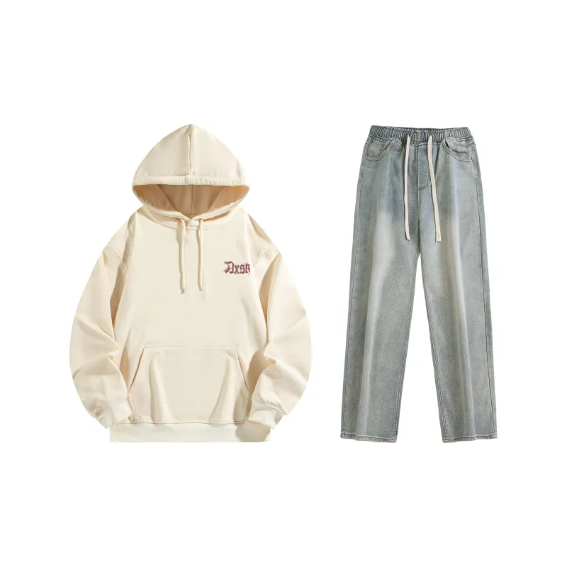 A.X.S.K Sweatshirt Sets Unisex-130