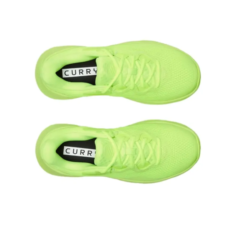 Under Armour Curry Splash 24 Slip Resistant Abrasion Resistant Shock Absorbers Low Top Basketball Shoes Unisex Yellow-3