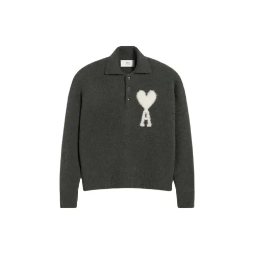 AMIPARIS Sweaters Unisex Dark Gray