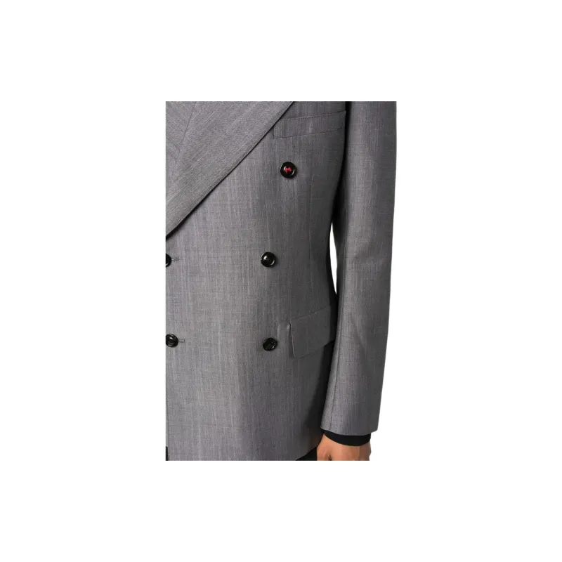 Maison Margiela Double breasted Mohair blend Blazer-4
