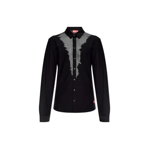 DIESEL Shirts Men Black