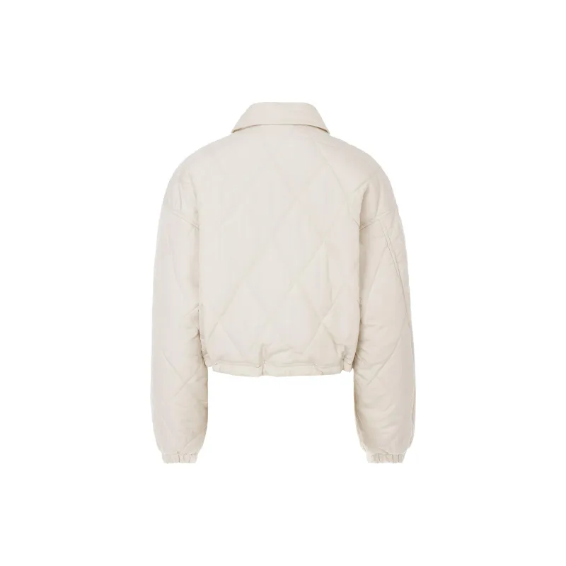 Lee Puffer Jacket Women's White-1