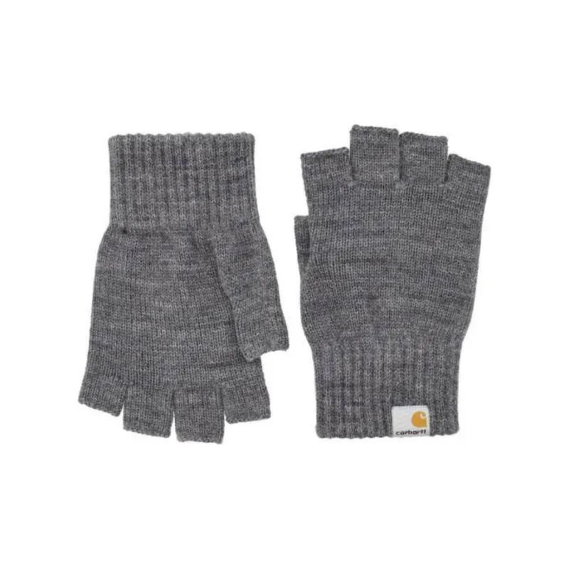Carhartt WIP Acrylic Fabric Knit Gloves Unisex Gray-0