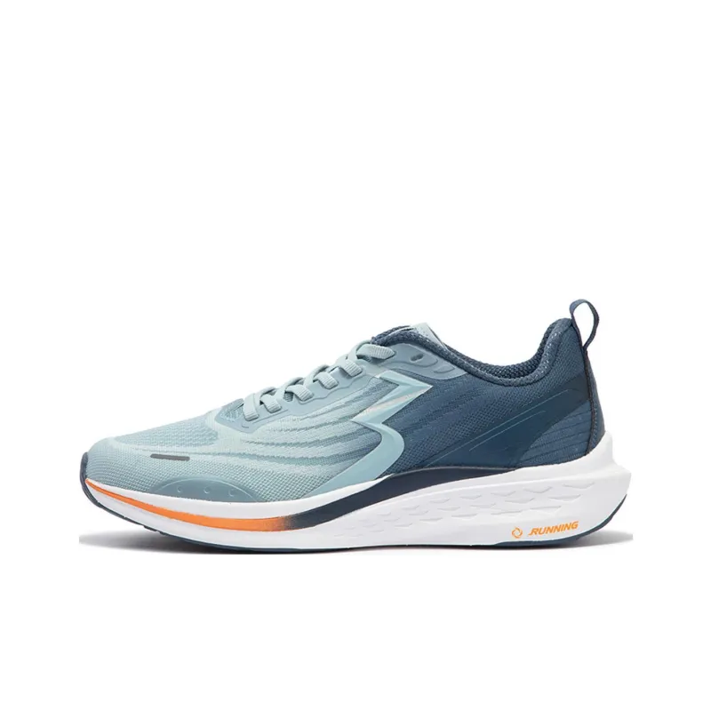 361° FlyFish 1 Abrasion Resistant Breathable Low Top Casual Running Shoes Men's Blue-0